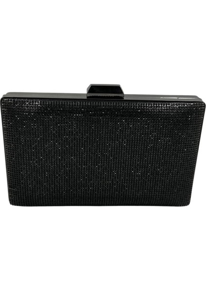 Siyah Renk Taşlı Abiye Çanta Gece Çantası Düğün Nişan Portföy fırsatları