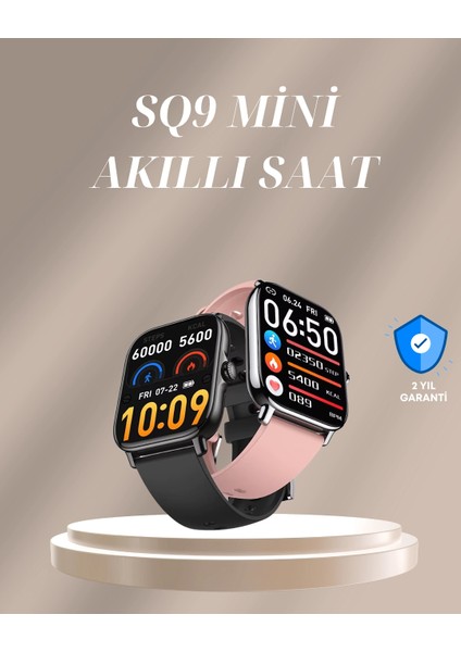 IP67 Suya Dayanıklı Amoled Akıllı Saat Bildirim ve Sağlık Takip Özellikli