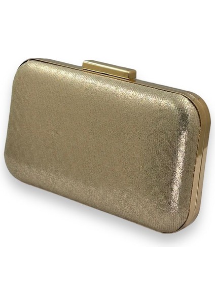 Altın Gold Dore Renk Metal Saplı Abiye Gece Çantası Düğün Nişan Mezuniyet Çantası fiyatları