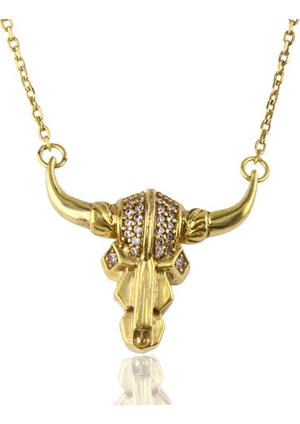 Boğa Gümüş Kolye Ms3315 modelleri