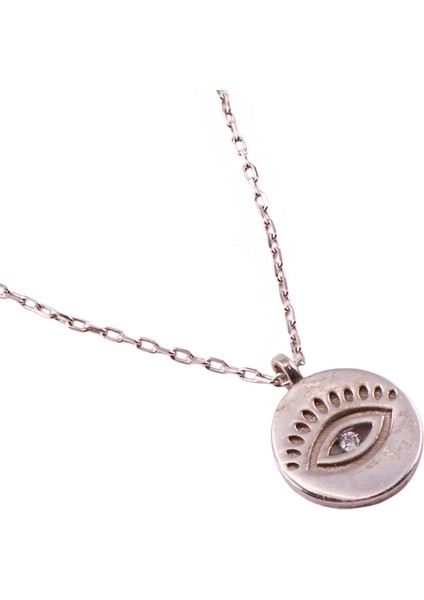 Göz Gümüş Kolye Ms3332 fiyatları