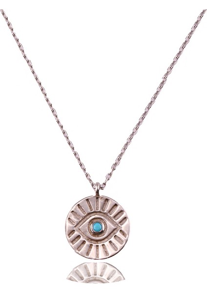 Göz Gümüş Kolye Ms3331