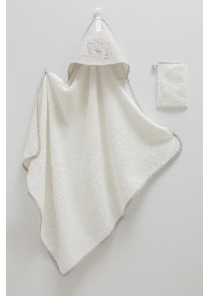 Very Cool Bebek Kundak Havlu ve Kese Gri CRML.GRİ.BSE1873