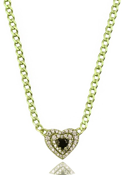 Kalp Gümüş Kolye Ms3306