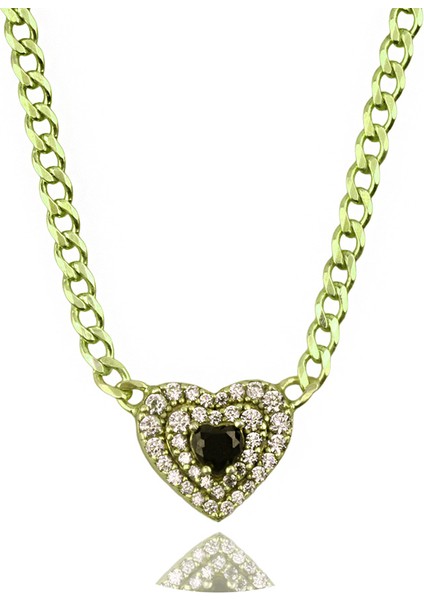 Kalp Gümüş Kolye Ms3306 modelleri