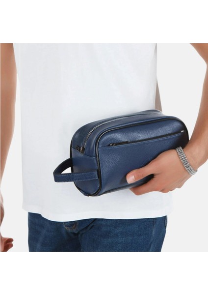 Suni Deri El Çantası Makyaj Çantası Mekanizmalı Cüzdan LD612 fiyatları