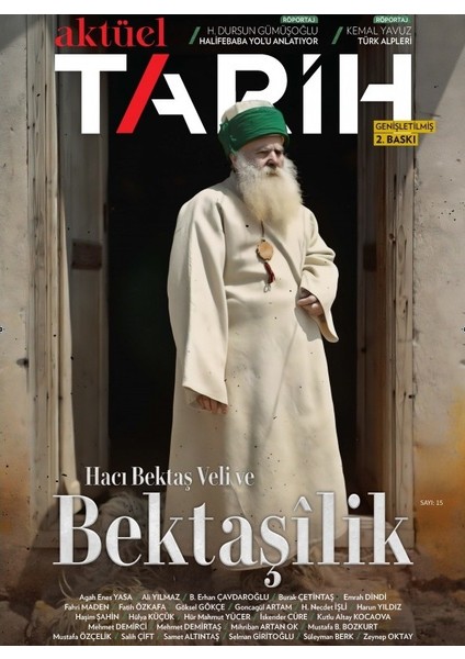 Aktüel Tarih Dergi 15.sayı Ekim 2025