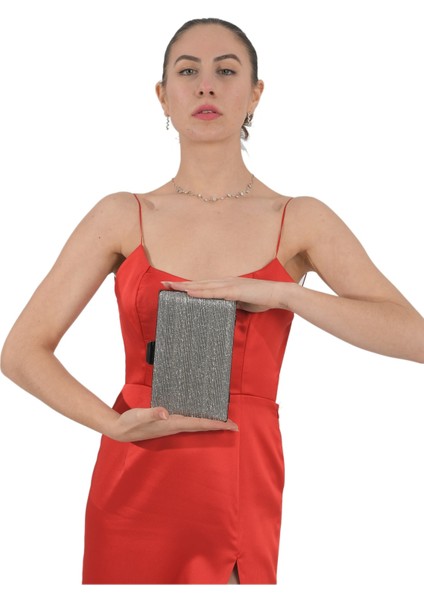 Antrasit Renk Abiye Çanta Zincirli Çanta Nişan Düğün Çantası El Yapımı Çanta fiyatları