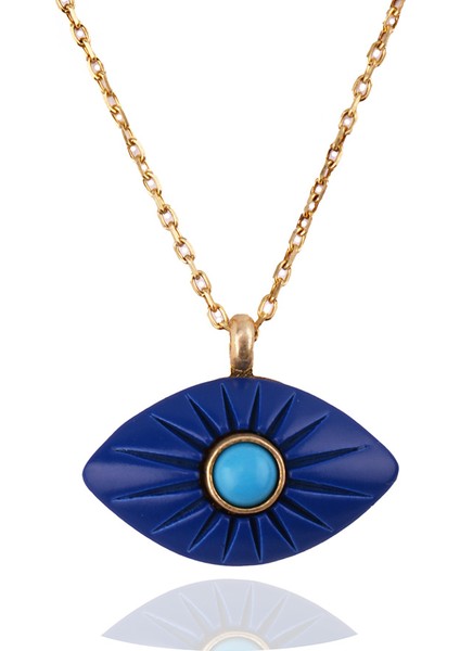 Göz Gümüş Kolye Ms3268