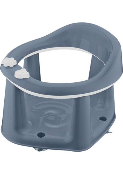 Kaydırmaz Tabanlı Bebek Oturağı, Bebek Banyo Oturağı, Mavi