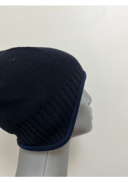 Lacivert Erkek Yumuşak Polar Içli Kulak Kapatan Kışlık Bere modelleri