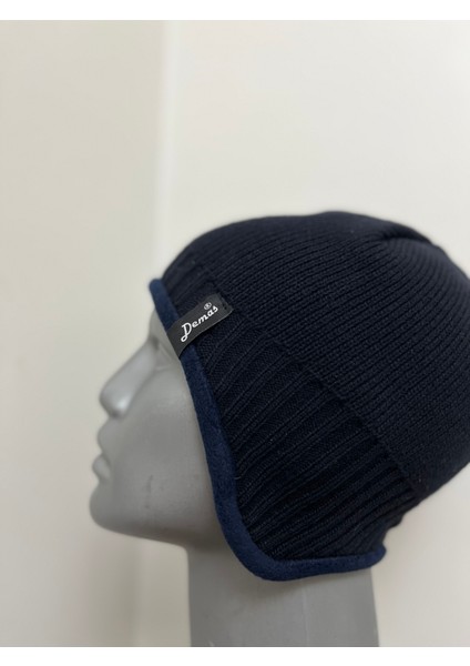 Lacivert Erkek Yumuşak Polar Içli Kulak Kapatan Kışlık Bere fırsatları