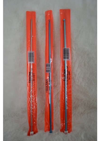 Metal Lüx Tığ (35CM) – 3,5 No – 4,5 No – 5 No