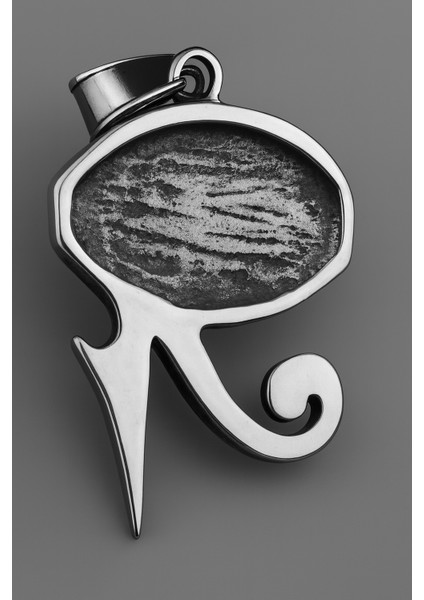 Paslanmaz Çelik 2’li Göz Kolye Seti Mavi Eye Of Horus ve Kırmızı Şeytan Gözü Kolye modelleri