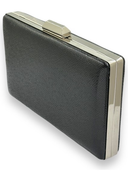 Metalik Siyah Renk Zincir Askılı Abiye Çanta Düğün Nişan Mezuniyet fiyatları