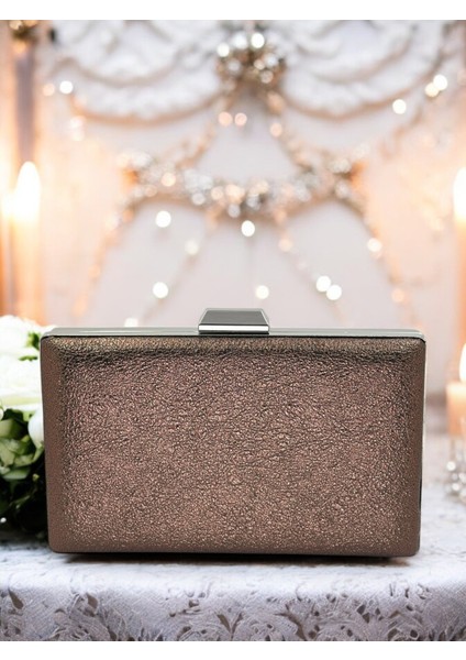 Platin Kristal Desenli Mat Deri Metal Saplı Abiye Çanta Gece Çantası Kına Düğün Nişan Çantası fiyatları