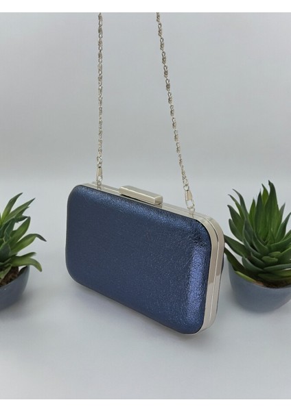 Lacivert Renk Kristal Desenli Abiye Çanta Gece Çantası Düğün Nişan Portföy indirimleri