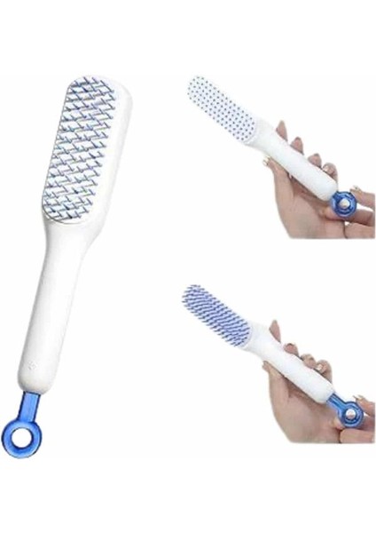 Zeroshop Kendini Temizleyen Tarak Fırça Geri Çekilebilir Evcil Hayvana Uygun Sıkı Dişli