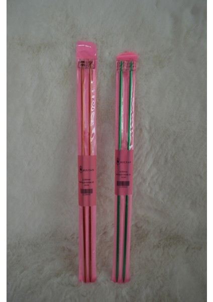 Metalik Kazak Şiş (35CM) – 3,5 No – 4 No