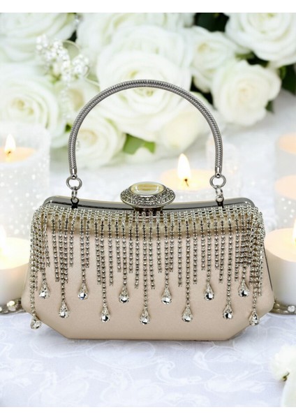 Ten Saten Kadın Abiye Çanta Düğün Nişan fiyatları