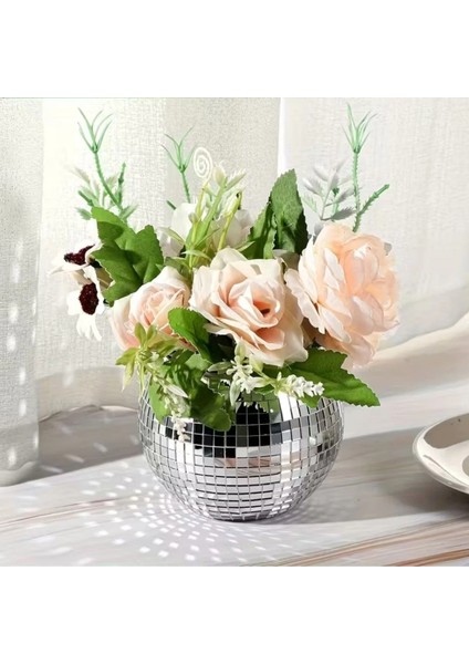 Kare Silver Cam Mozaik Fayans Çıkartmaları El Işi Kare Cam Fayans Kendinden Yapışkanlı Aynalı Dekor Panel 30X30 cm (5047) fırsatları