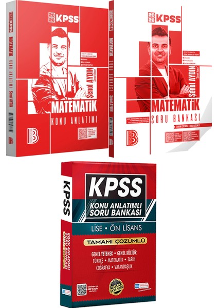 2026 Kpss Matematik Konu Anlatımı ve Çözümlü Soru Bankası - Lise Önlisans Konu Ant. Soru