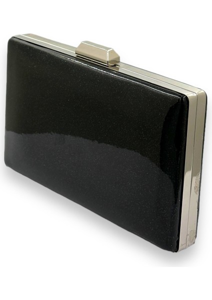 Siyah Kumsim Üzeri Silikon Kaplamalı Ithal Abiye Çanta Gece Çantası Düğün Nişan Kına fiyatları