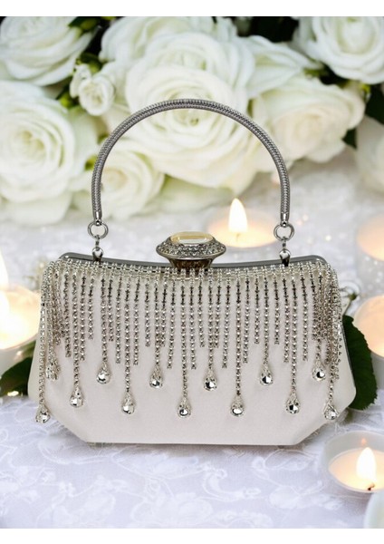 Sedef Saten Kadın Abiye Çanta Düğün Nişan fiyatları