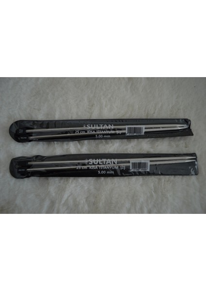 Kısa Titanyum Şiş (25CM) 5 No – 2 Adet