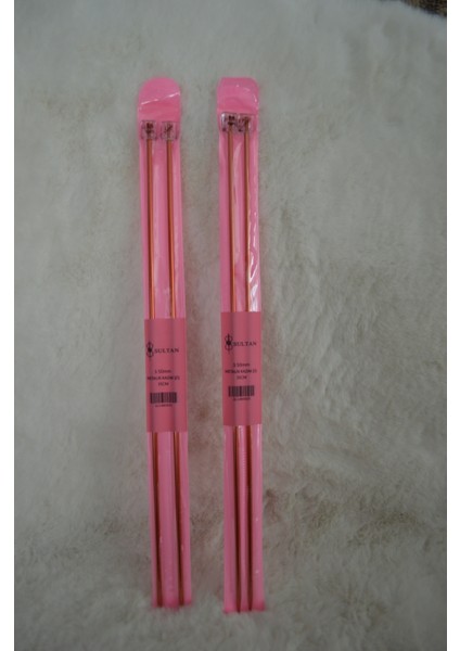 Metalik Kazak Şiş (35CM) – 3,5 No 2 Adet