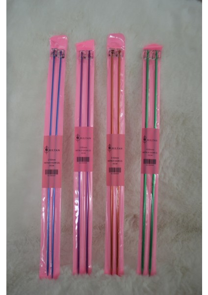 Metalik Kazak Şiş (35CM) – 2,5 No – 3 No – 3,5 No – 4 No