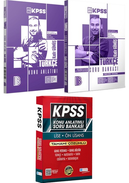 2026 Kpss Türkçe Konu Anlatımı ve Tamamı Çözümlü Soru Bankası - Lise Önlisans Konu Ant. Soru