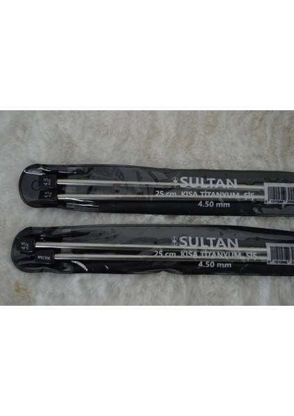 Kısa Titanyum Şiş (25CM) 4,5 No – 2 Adet