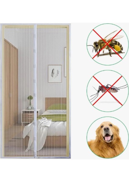 Mıknatıslı Kapı Sinekliği Tül Perde 105 x 210 cm (5047) modelleri