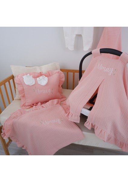 Müslin Full Set Kız Bebek Hastane Çıkışı fırsatları