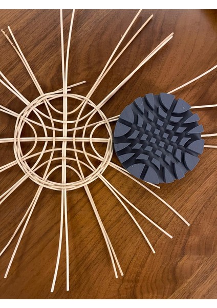 Rattan Örme Kalıbı, Şablon, Pattern, Template Model No -13 modelleri