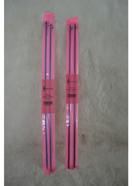 Metalik Kazak Şiş (35CM) – 2,5 No – 3 No