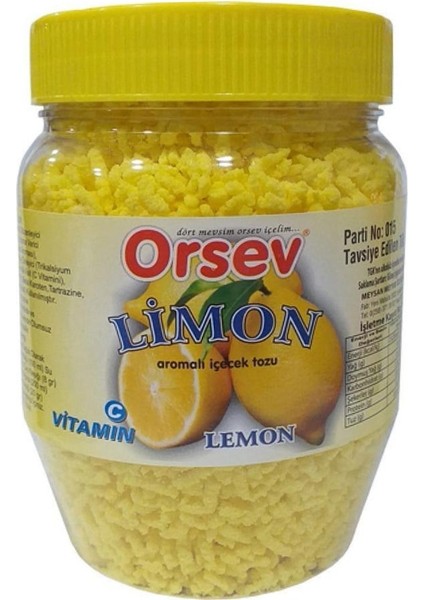 Limon Aromalı Içecek Tozu 300 G