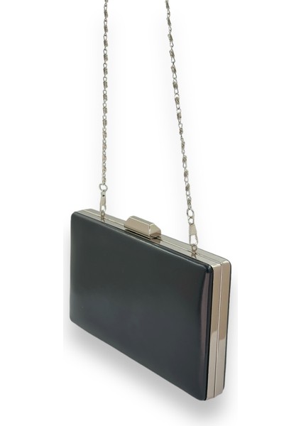 Lacivert Renk Cilt Deri Mat Deri Abiye Çanta Gece Çantası Düğün Nişan Kına indirimleri