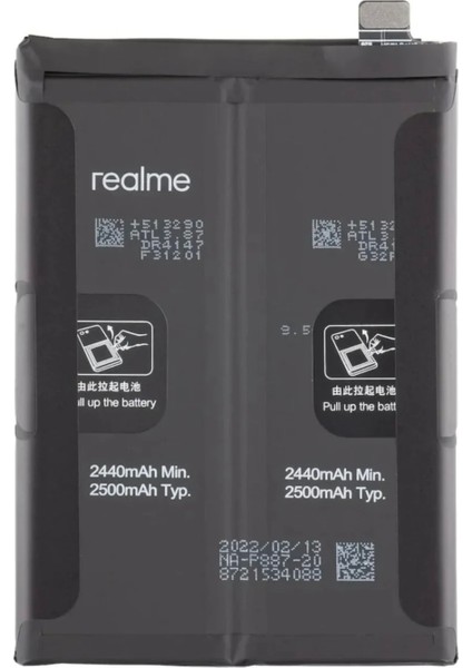 Realme Gt 2 Pro Uyumlu Pil Batarya BLP887 5000MAH