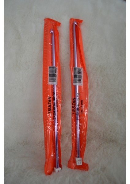 Metal Lüx Tığ (35CM) – 10 No 2 Adet