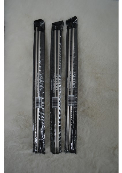 Lüx Titanyum Şiş (35CM) – 6 No – 3 Adet