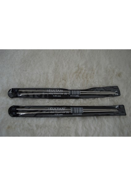 Kısa Titanyum Şiş (25CM) 4 No – 2 Adet