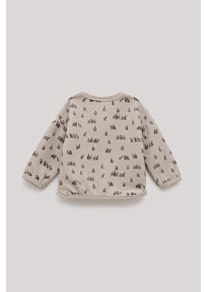 Bg Store Erkek Bebek Desenli Eşofman Üstü indirimleri