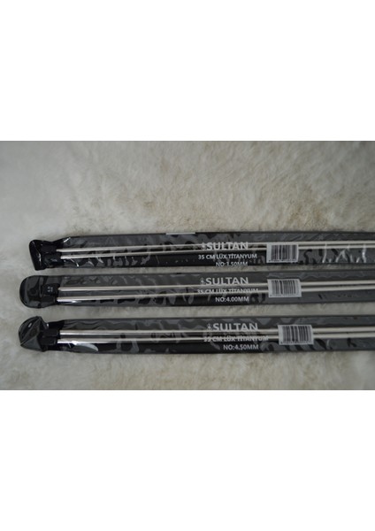 Lüx Titanyum Şiş (35CM) – 3,5 No - 4 No – 4,5no