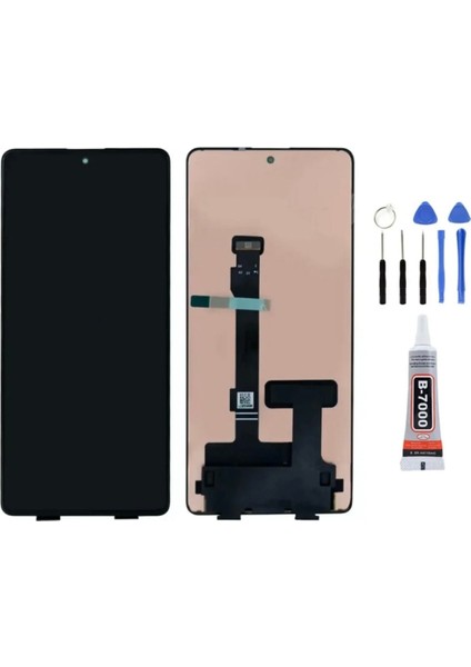 Xiaomi Redmi Note 12 Pro 5g OLED Uyumlu Ekran LCD Dokunmatik Tamir Seti Hediyeli A+ Kalite