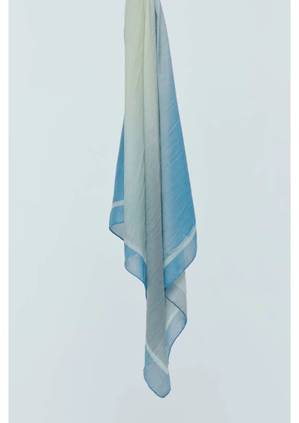 Mirora Desen Bambu Eşarp - Su Yeşili