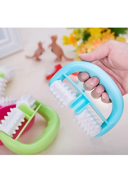 2 Tekerli Dikenli Selülit Masaj Silinidiri