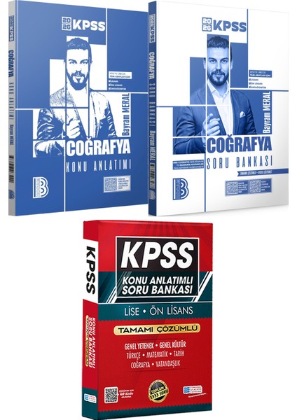 2026 Kpss Coğrafya Konu Anlatımı ve Çözümlü Soru Bankası - Lise Önlisans Konu Ant. Soru