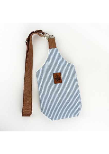 El Yapımı U Model Çizgili Matara Termos Kılıfı Iceflow 0,89